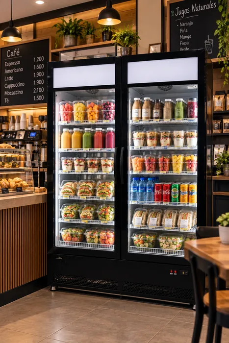 UD-1250 · Jugos en cafetería