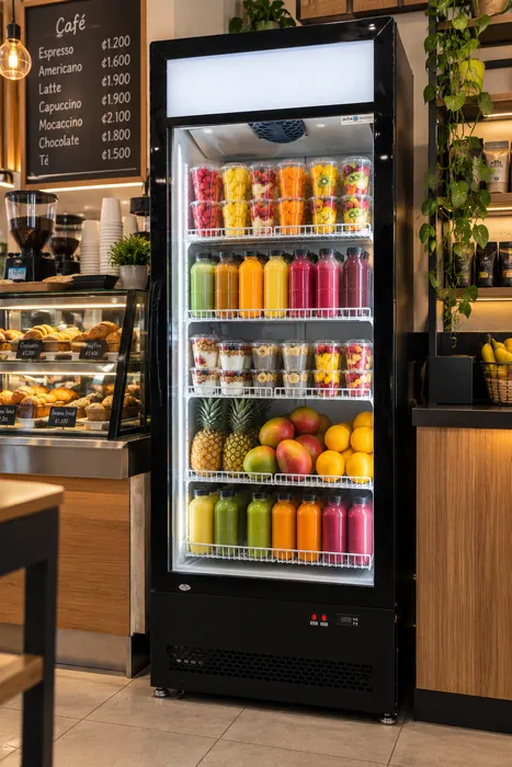 US-600 · En cafetería